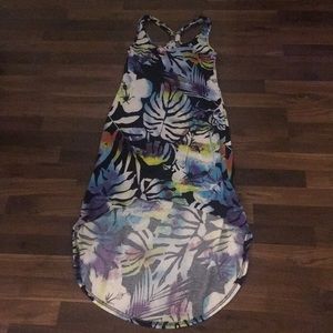 High Low Floral Dress